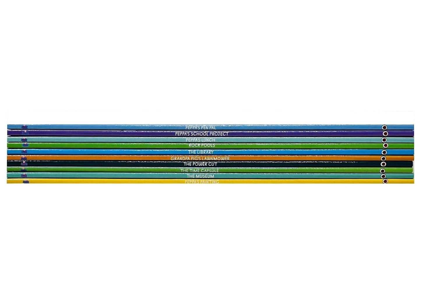 Peppa Pig Collection 10 Books Set in a Purple Bag Set with an Audio CD - Ages 0-5 - Paperback - Ladybird 0-5 Penguin Random House