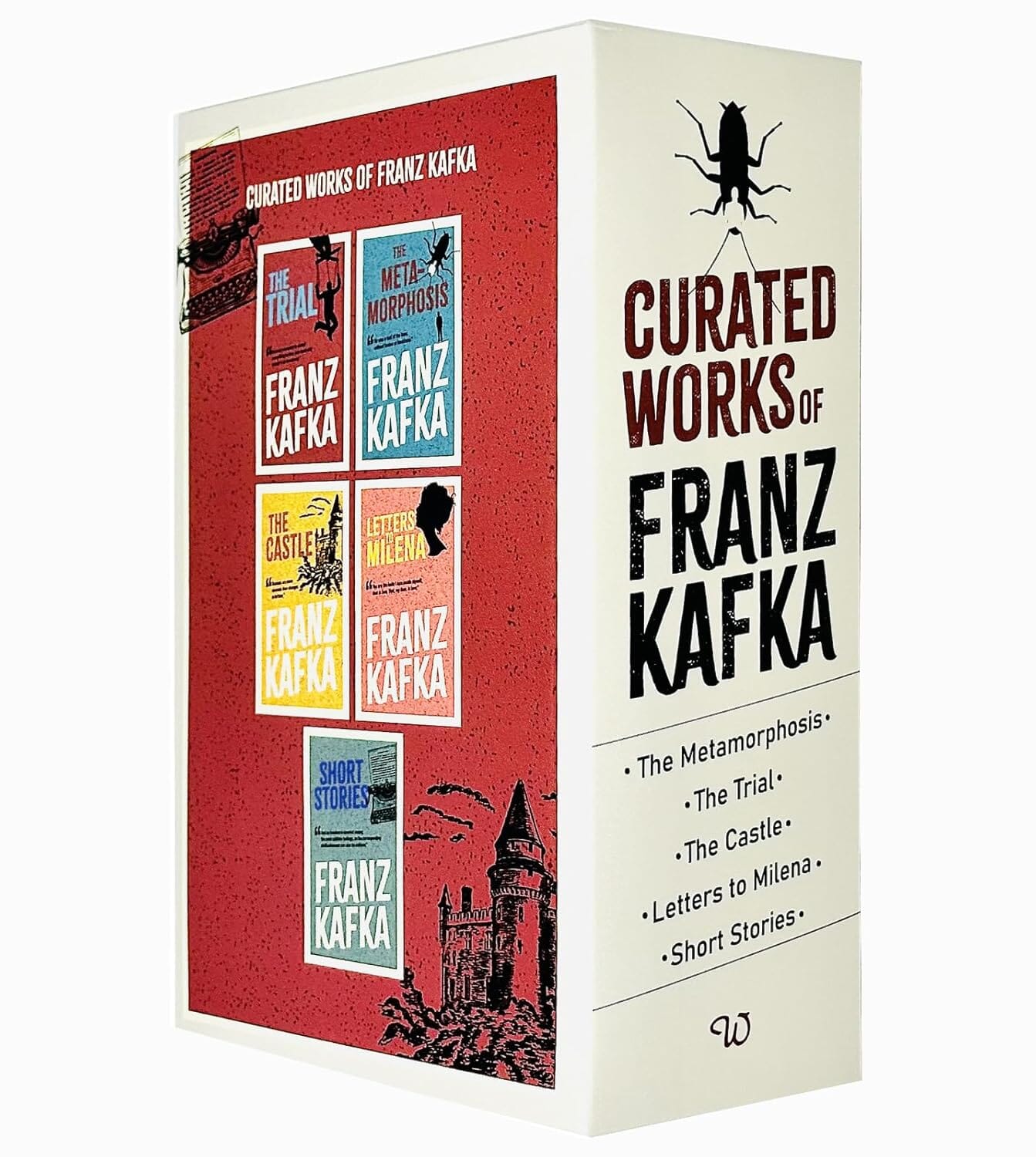 Curated Works of Franz Kafka 5 Books Collection Boxed Set - Fiction - Paperback
