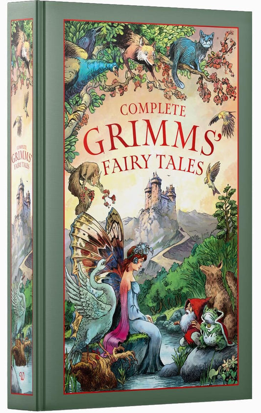 Complete Grimm's Fairy Tales By Brothers Grimm - Ages 14+ - Leather Bound/Hardback