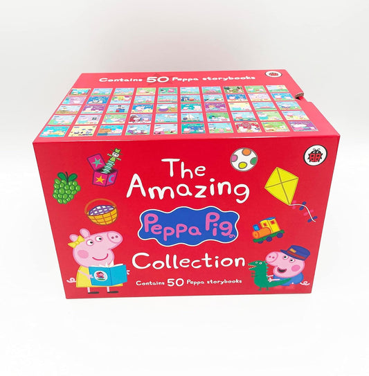 The Amazing Peppa Pig Collection 50 Books Box Set By Ladybird - Ages 3+ - Paperback