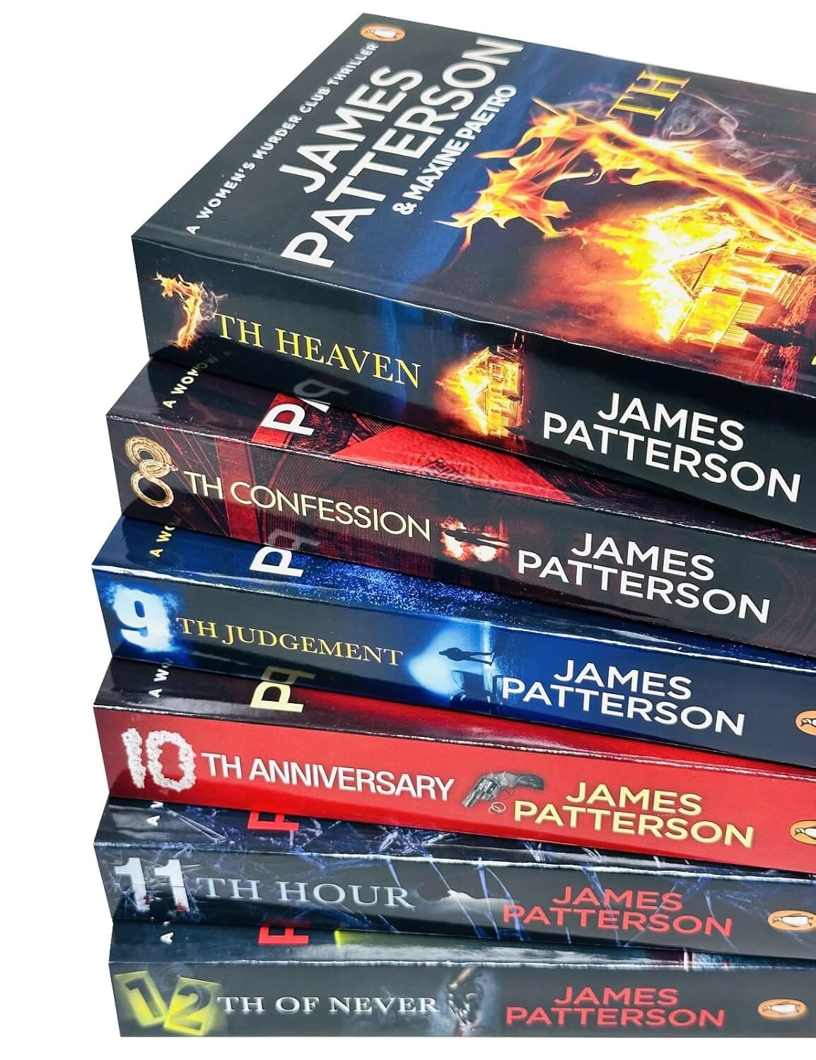 Women's Murder Club by James Patterson: Books 7-12 Collection Set - Fiction - Paperback Fiction Penguin