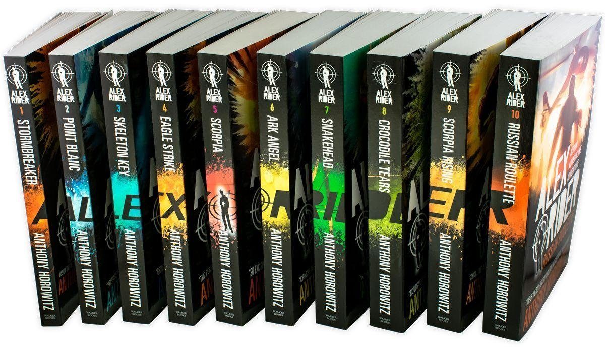Alex Rider by Anthony Horowitz 10 Books Box Set Collection - Spy Fiction - Paperback