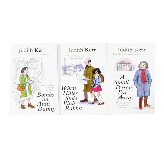 Out Of The Hitler Time by Judith Kerr 3 Books Set – Ages 9-14 – Paperback