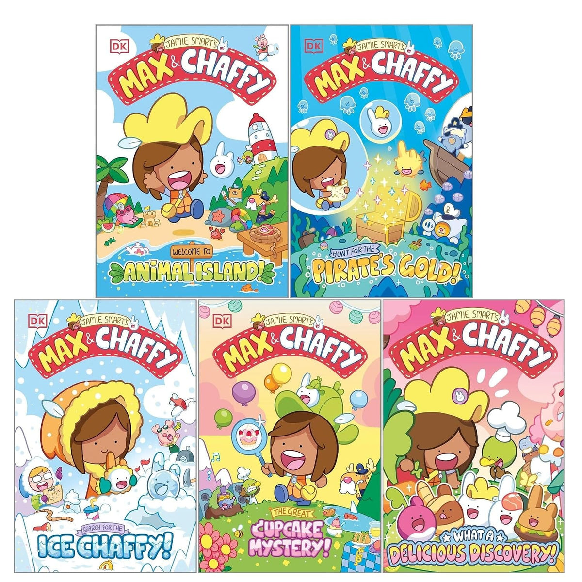 Max and Chaffy Series by Jamie Smart 5 Books Collection Set - Ages 5+ - Paperback