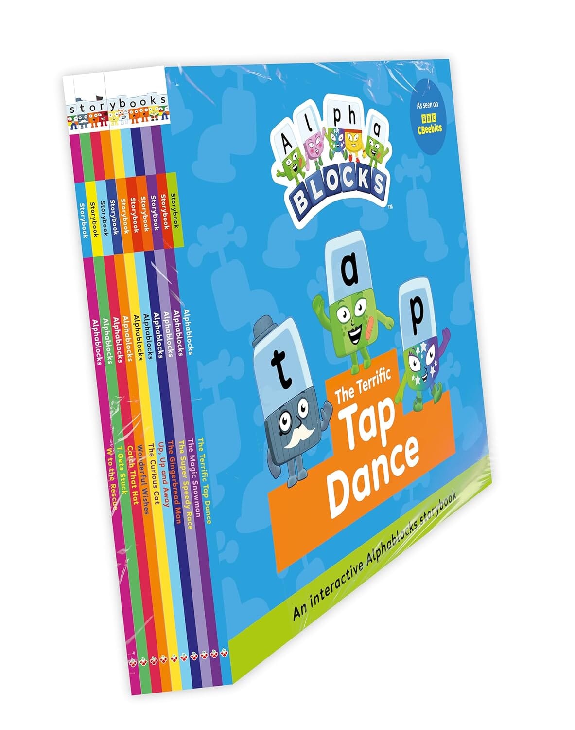 Alphablocks Read Together: Interactive 10 Picture Books Collection Set - Ages 3-5 - Paperback