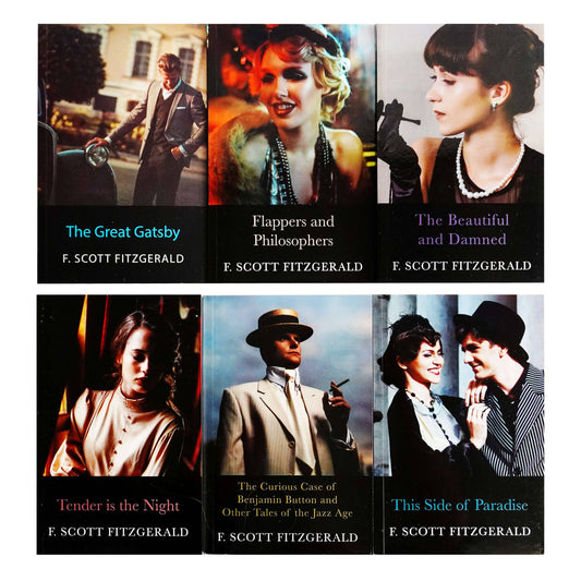 The F. Scott Fitzgerald's 6 Books Collection Box Set - Fiction - Paperback Fiction Classic Editions