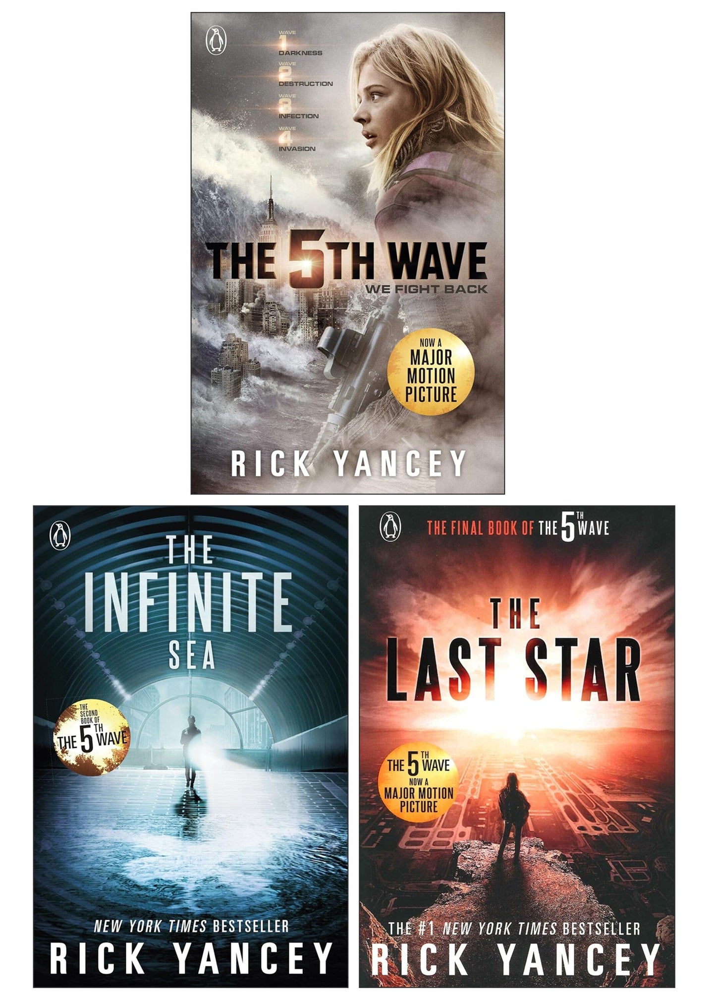 The 5th Wave Series by Rick Yancey 3 Book Collection Set - Ages 12+ - Paperback