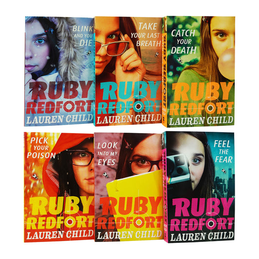 Ruby Redfort Collection 6 Books Set By Lauren Child - Ages 9-14 - Paperback