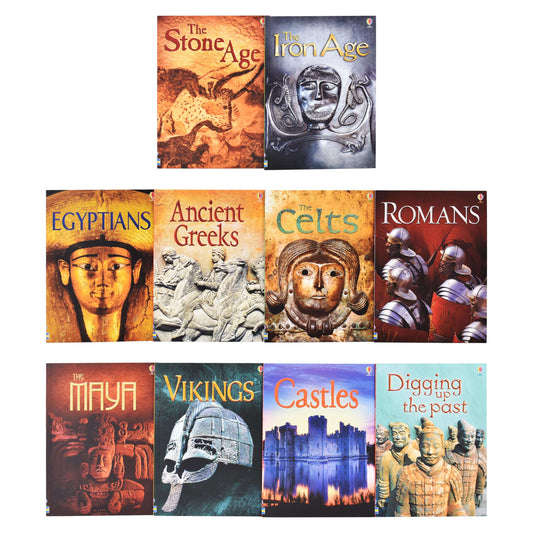 Usborne Beginners History 10 Books Collection Set - Ages 4-7 - Paperback