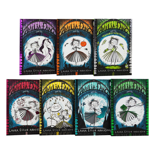 Amelia Fang Series by Laura Ellen Anderson 7 Books Collection Set - Ages 7-10 - Paperback