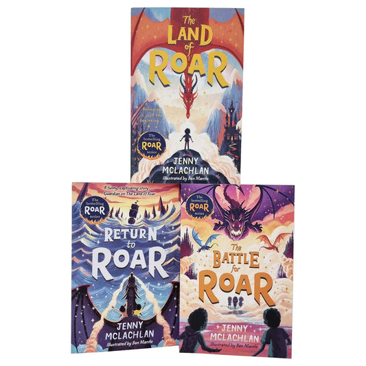 The Land of Roar Series by Jenny McLachlan 3 Books Collection Set - Ages 9-14 - Paperback