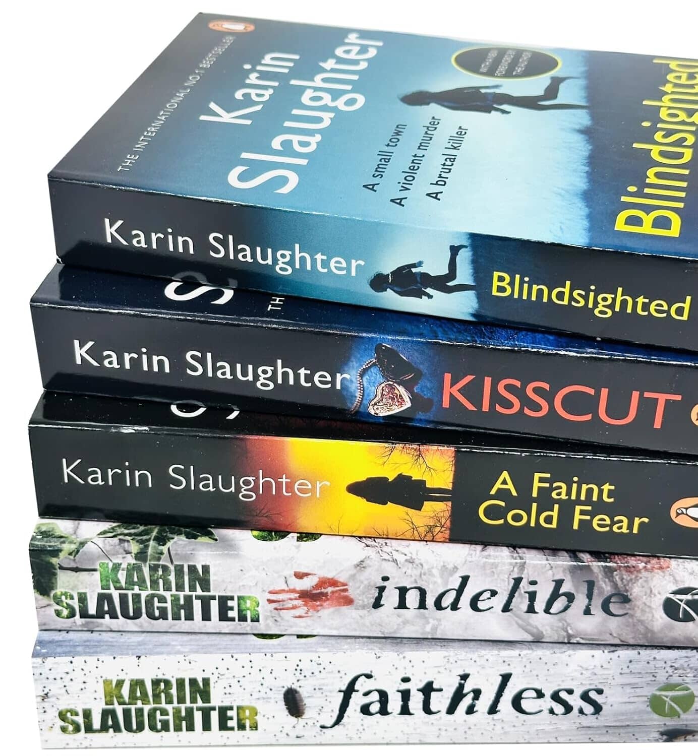 Grant County Series (Book 1-5) by Karin Slaughter 5 Books Collection Set - Fiction - Paperback Fiction Penguin