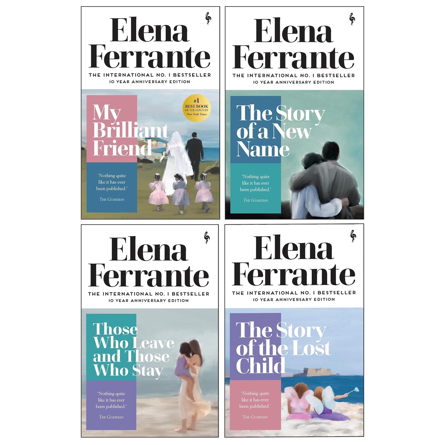 The Neapolitan Quartet by Elena Ferrante 4 Books Collection - Fiction - Paperback