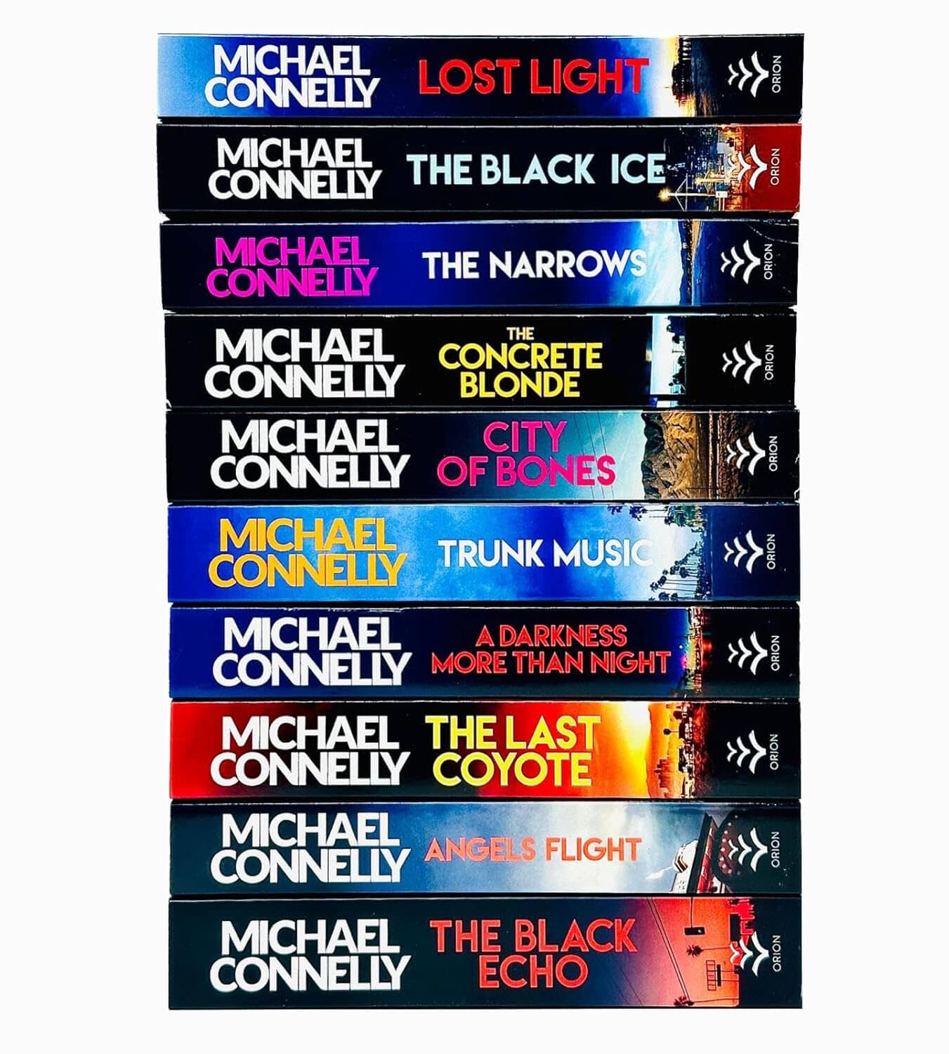 Harry Bosch by Michael Connelly: Books 1-10 Collection Set - Fiction - Paperback