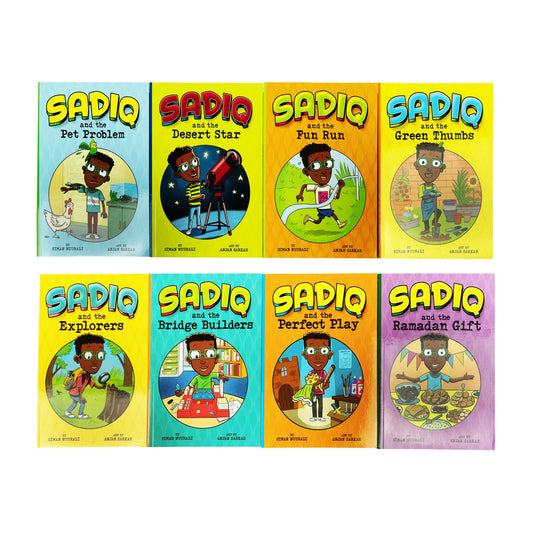 Sadiq Collection by Siman Nuurali 8 Books Collection Set - Ages 6-8 - Paperback 7-9 Raintree