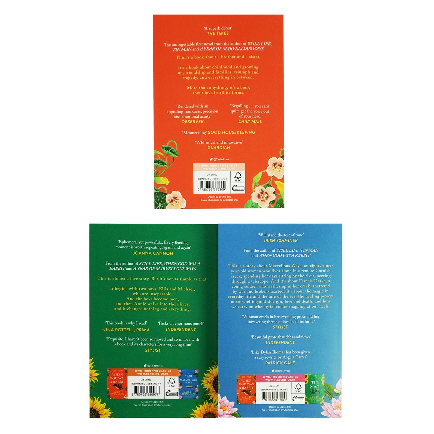 Sarah Winman Collection 3 Books Set - Fiction - Paperback Fiction Tinder Press
