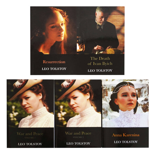 Leo Tolstoy Classic Novels 5 Books Collection Box Set - Fiction - Paperback Fiction Classic Editions