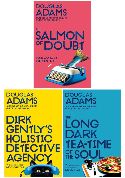Dirk Gently Series By Douglas Adams 3 Books Collection Box Set - Fiction - Paperback