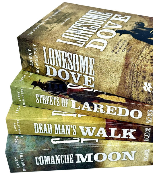 Lonesome Dove Series By Larry McMurtry 4 Books Collection - Fiction - Paperback