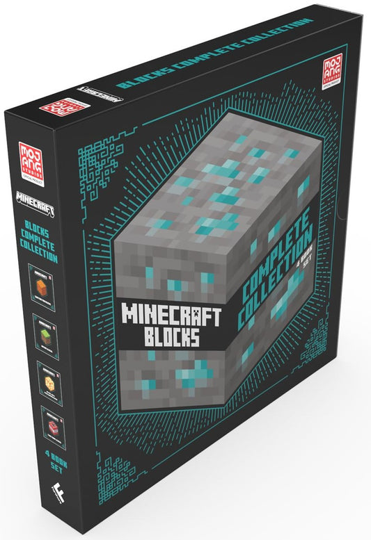 Minecraft Blocks Complete Collection 4 Books Box Set by Mojang AB - Ages 8+ - Paperback