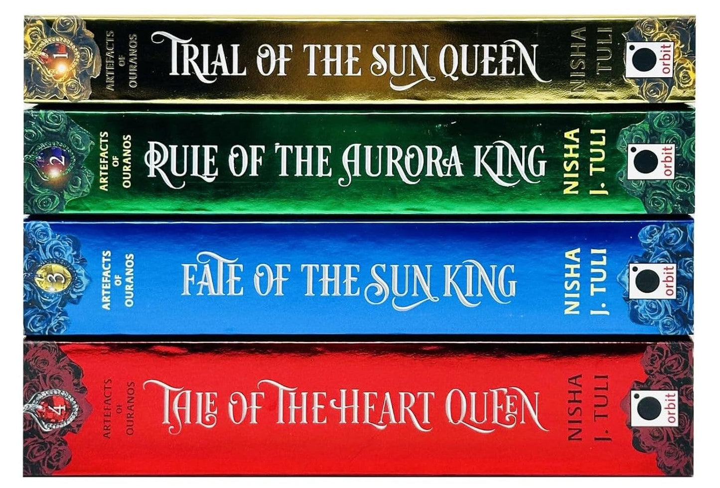 Artefacts of Ouranos Series by Nisha J. Tuli 4 Books Collection Set - Fiction - Paperback