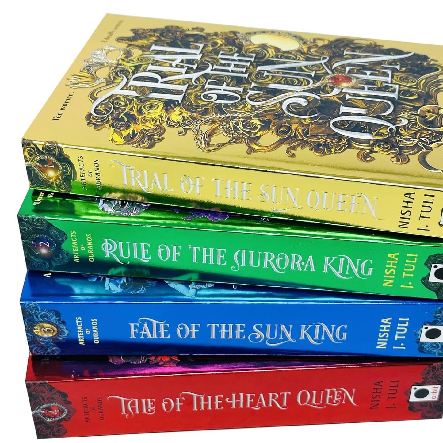 Artefacts of Ouranos Series by Nisha J. Tuli 4 Books Collection Set - Fiction - Paperback