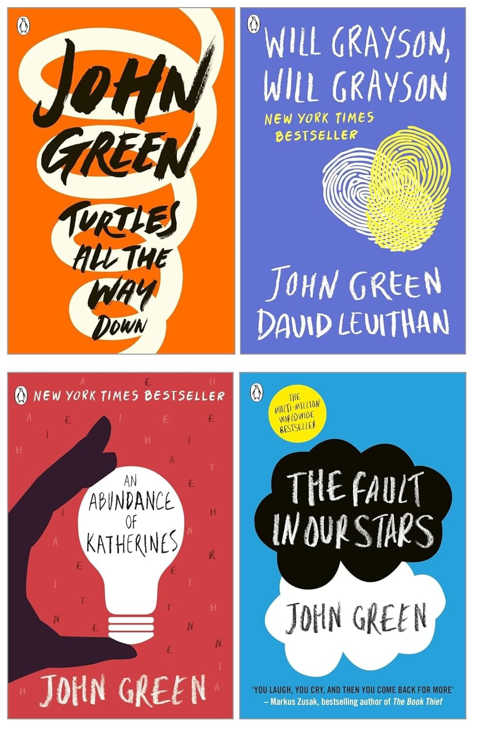 John Green Collection 4 Books Set - Ages 14-16 - Paperback