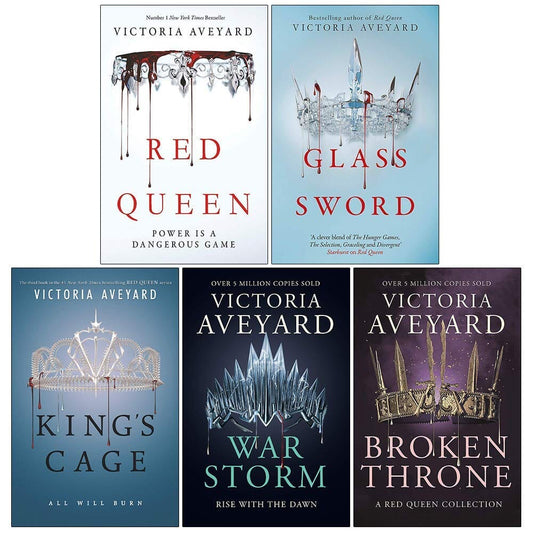 Red Queen Series by Victoria Aveyard 5 Books Collection Set - Fiction - Paperback