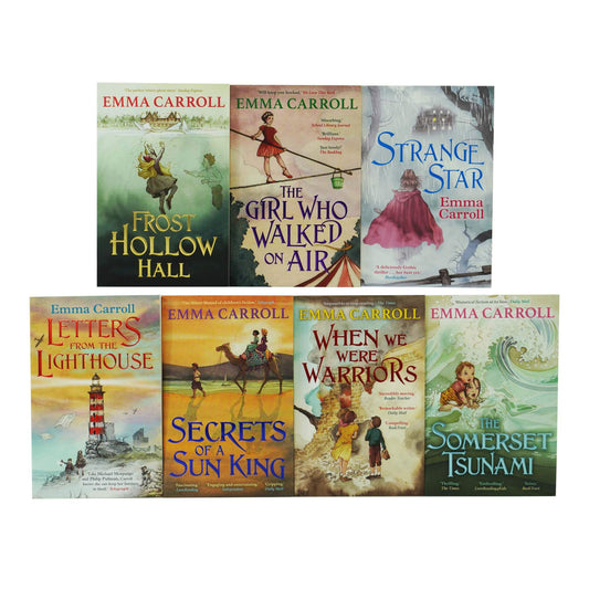 Emma Carroll Secret of a Sun King 7 Books Collection - Ages 9-14 - Paperback 9-14 Faber & Faber