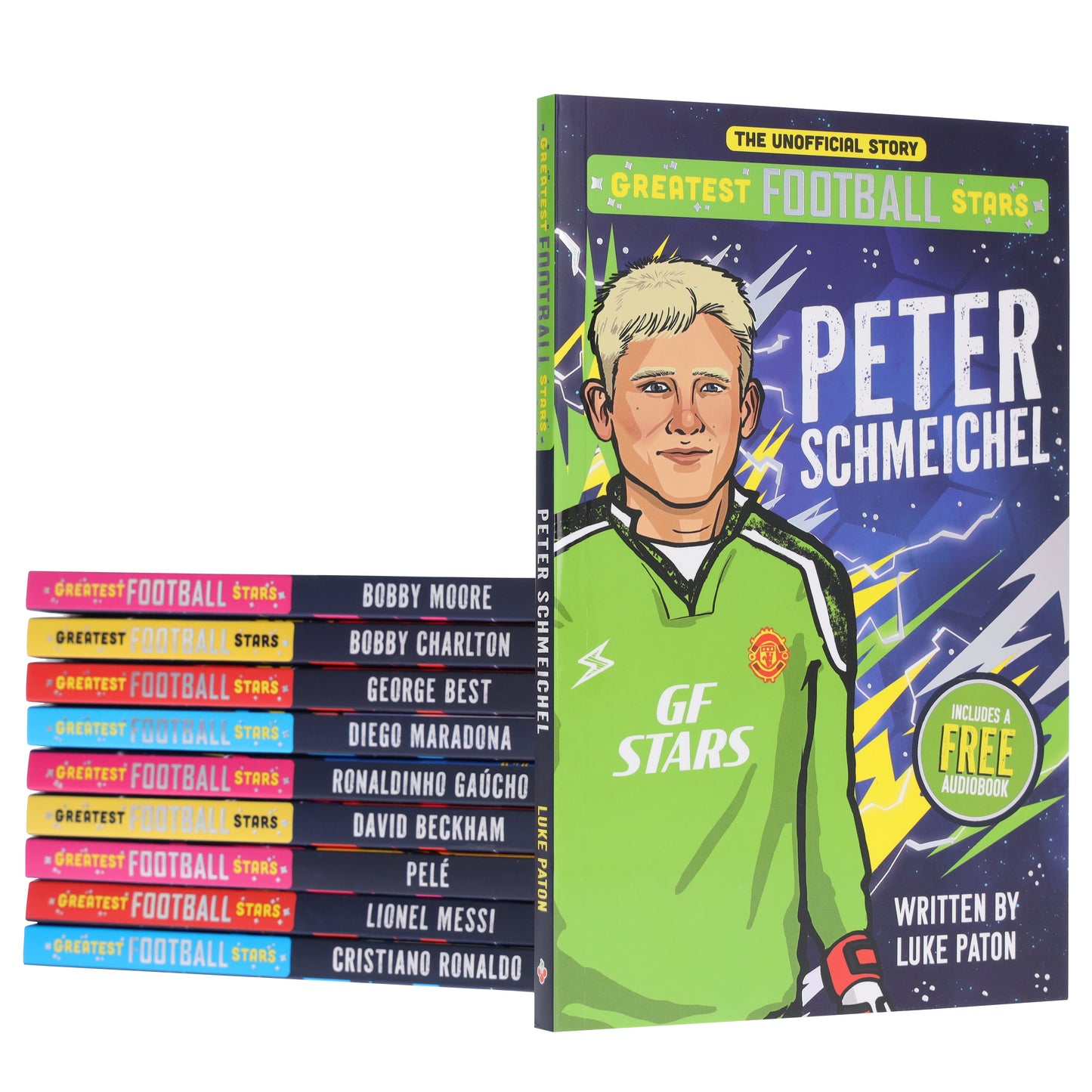 The Greatest Football Stars by Luke Paton 10 Books Collection Box Set - Ages 7+ - Paperback