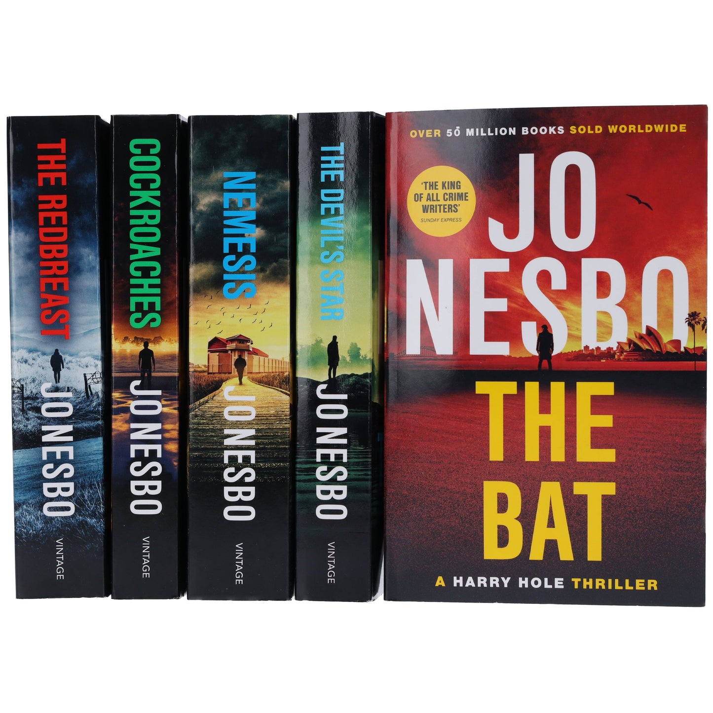 Harry Hole Series (Book 1-5) By Jo Nesbo: 5 Books Collection Set - Fiction - Paperback Fiction Penguin