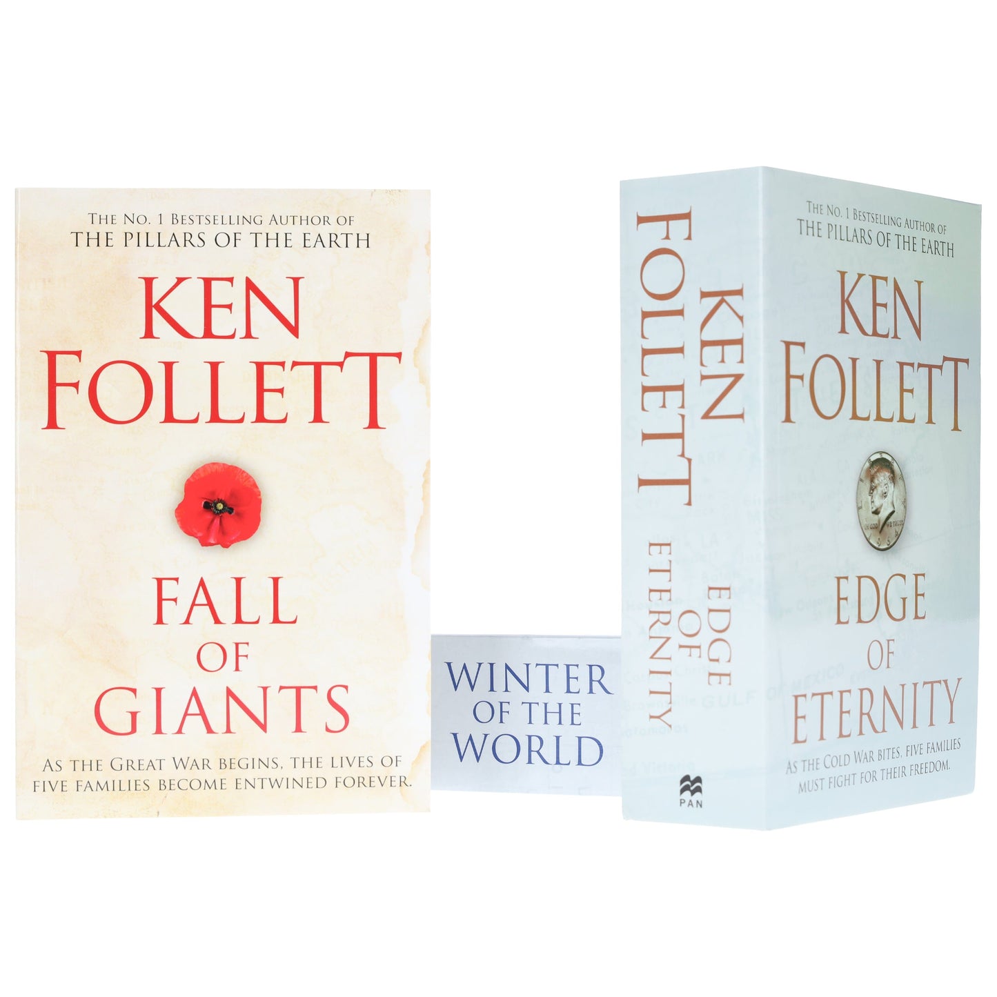 Century Trilogy by Ken Follett 3 Books Collection Set - Fiction - Paperback Fiction Pan Macmillan