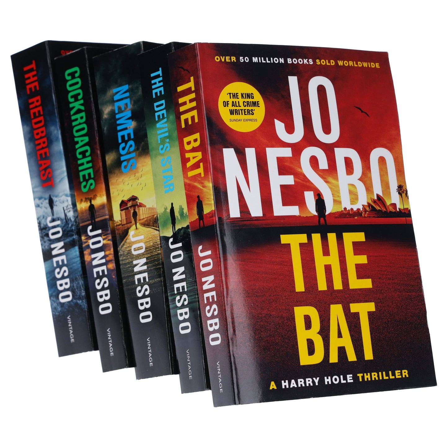 Harry Hole Series (Book 1-5) By Jo Nesbo: 5 Books Collection Set - Fiction - Paperback Fiction Penguin