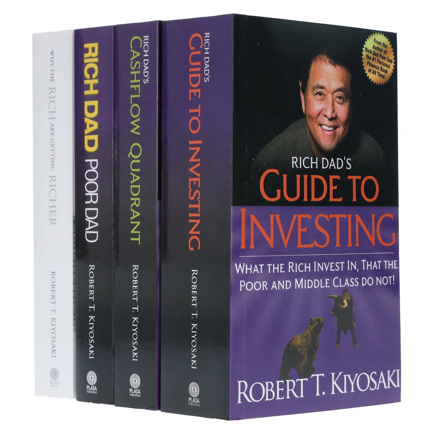 Rich Dad's Collection By Robert T. Kiyosaki: 4 Books Set - Non Fiction - Paperback Non-Fiction Plata Publishing