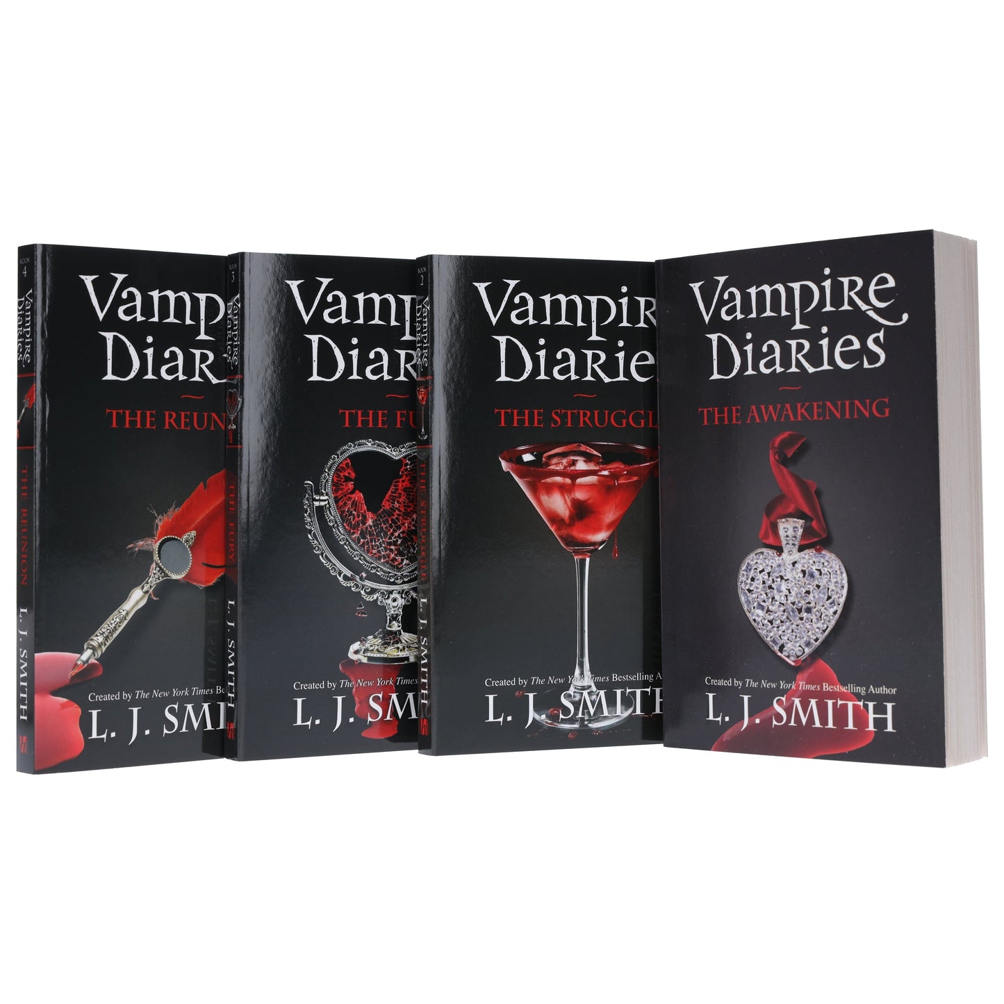 Vampire Diaries: The Awakening Collection By L J Smith: 4 Books Set - Ages 12-17 - Paperback Fiction Hodder & Stoughton