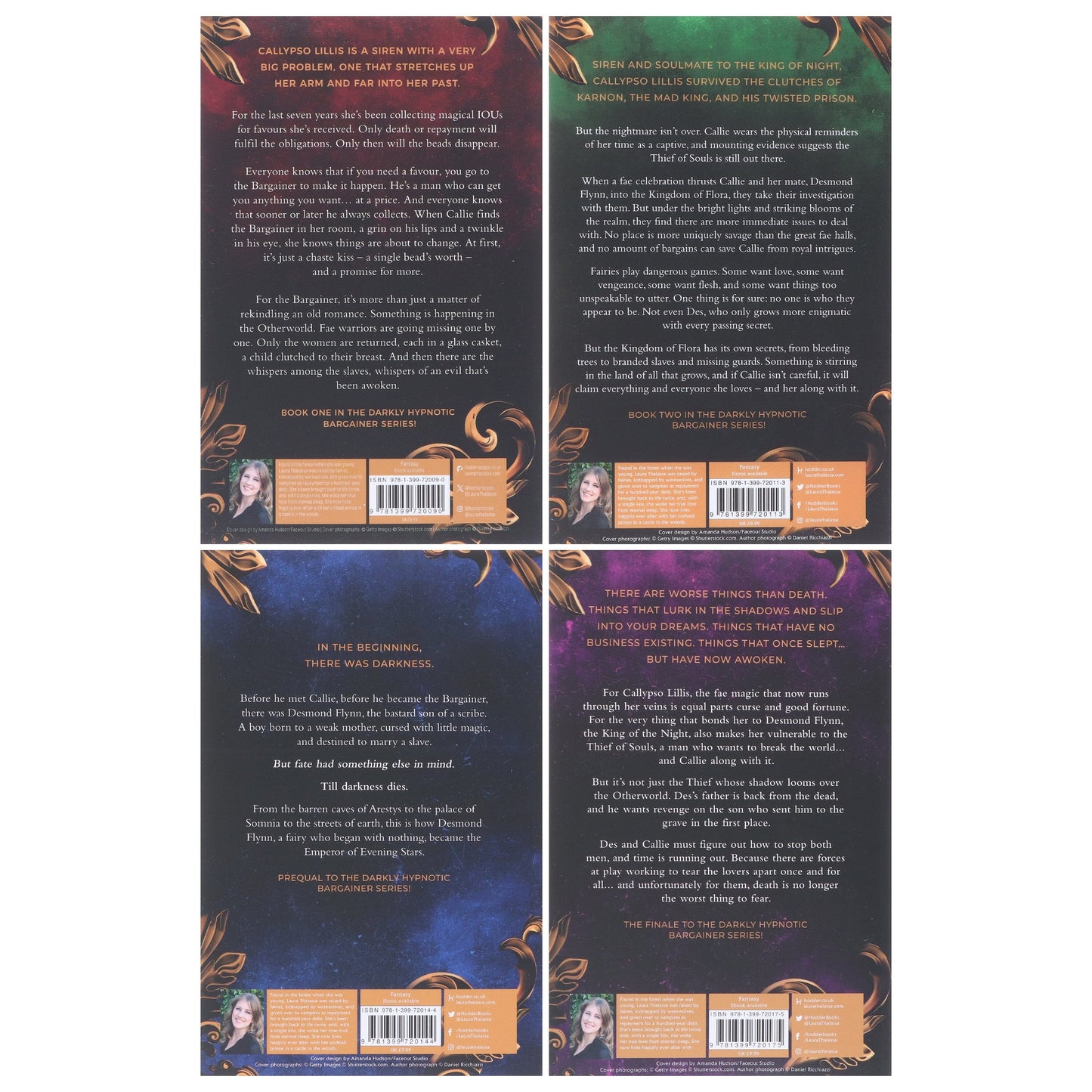 The Bargainer Series By Laura Thalassa 4 Books Collection Set - Fiction - Paperback Fiction Hachette