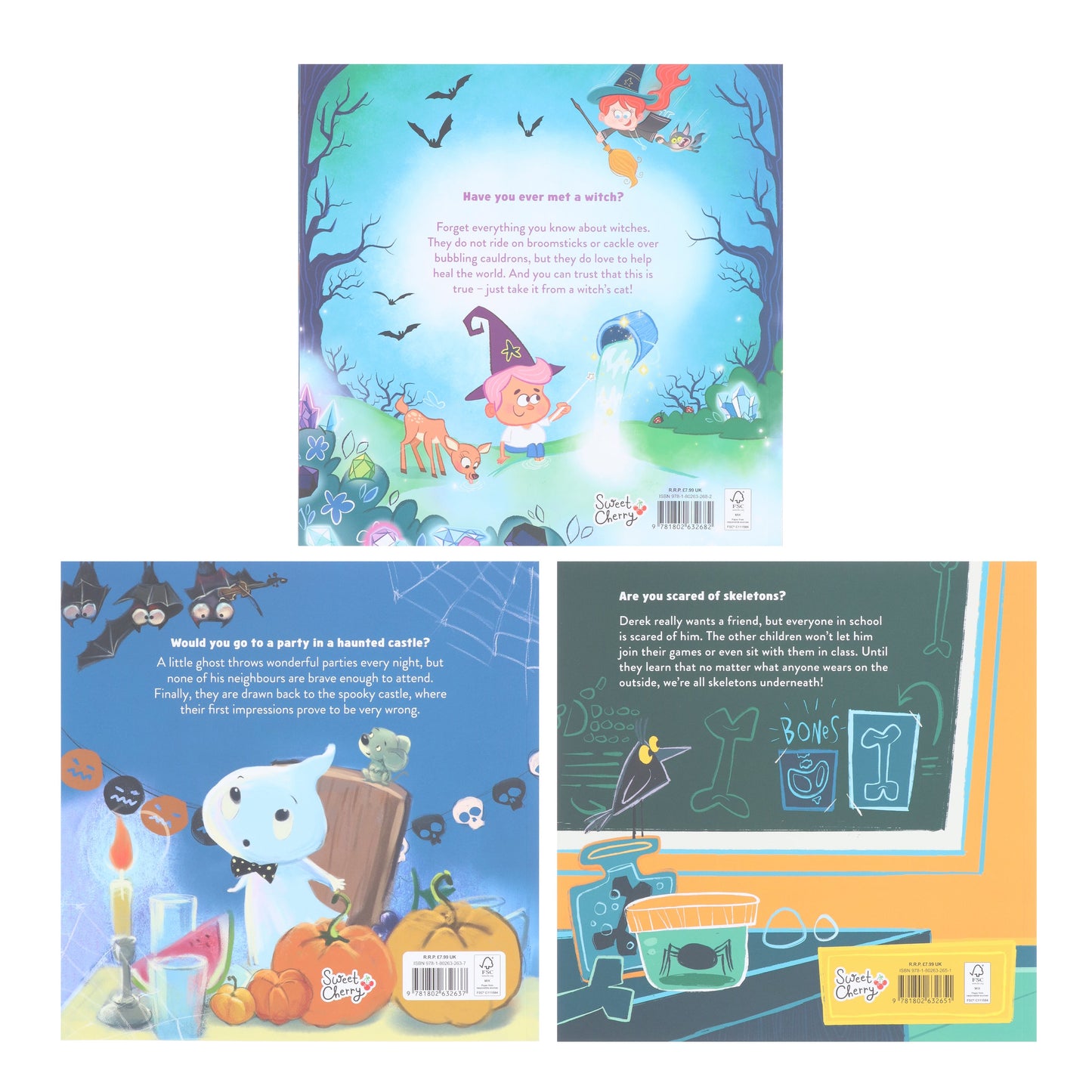 Red's Rainbow Series Illustrated 3 Picture Books Collection Set - Ages 3-5 - Paperback