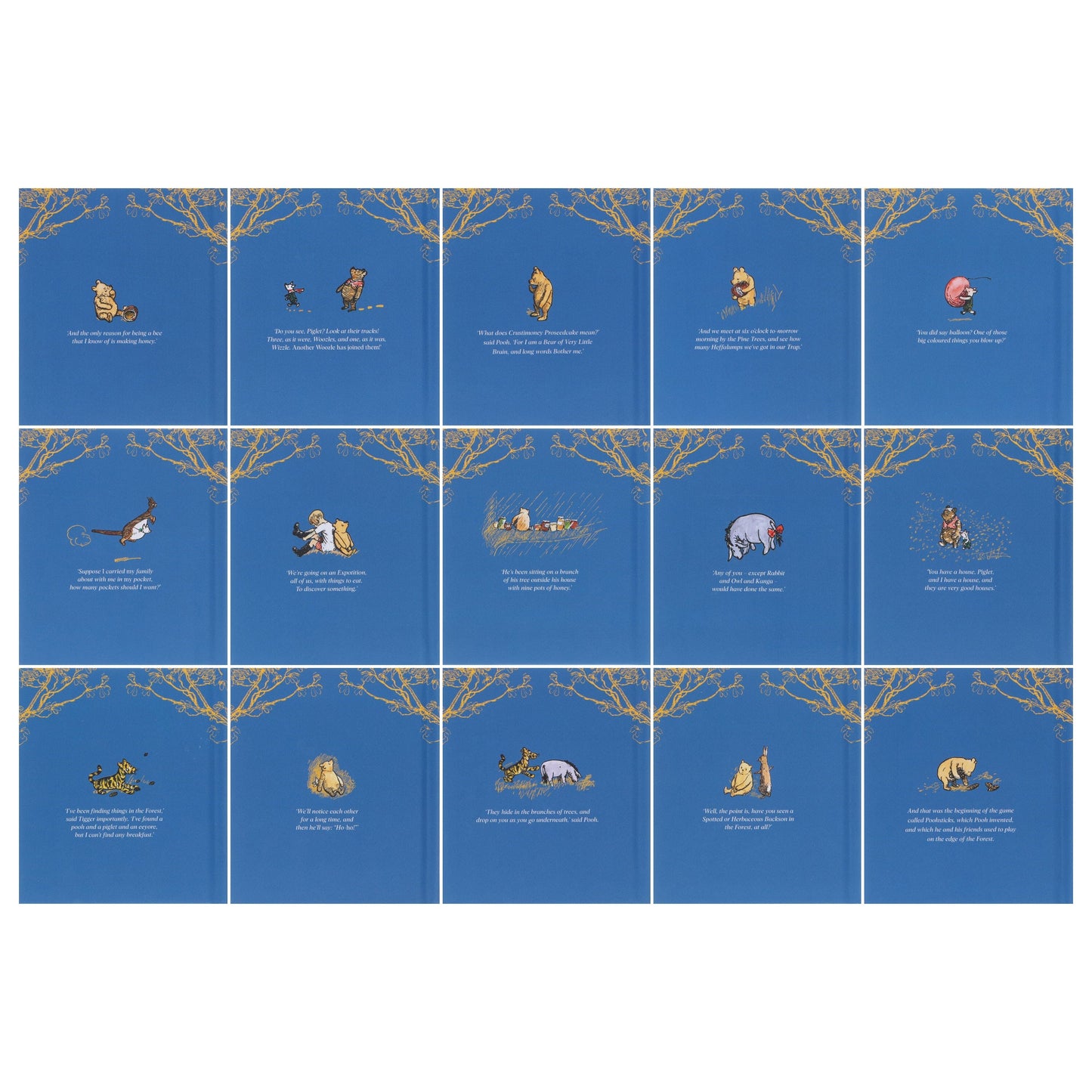 Winnie The Pooh illustrated Classic Story Collection: 30 Books Box Set - Ages 5-9 - Hardback