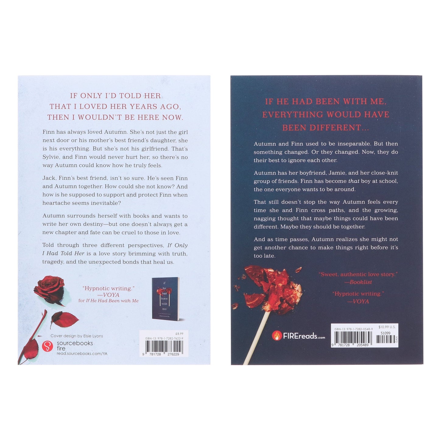 Laura Nowlin Collection 2 Books Set (If He Had Been with Me, If Only I Had Told Her)- Age 14-18 - Paperback