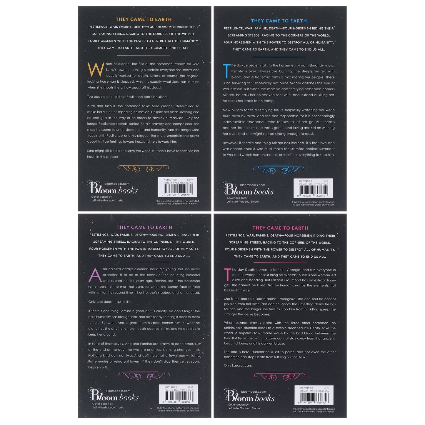 The Four Horsemen Series By Laura Thalassa 4 Books Collection Set - Fiction - Paperback Fiction Sourcebooks, Inc