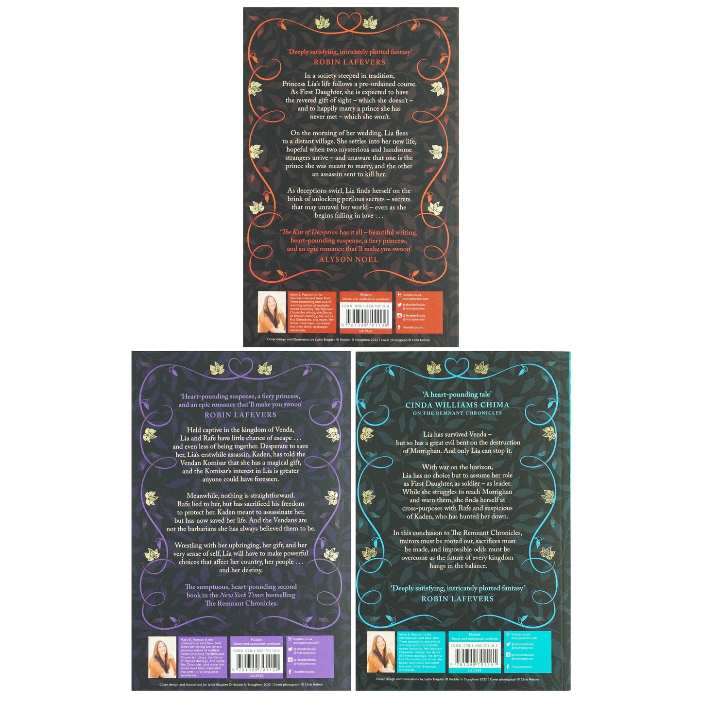 The Remnant Chronicles Series by Mary E. Pearson: 3 Books Collection Set - Fiction - Paperback Fiction Hodder