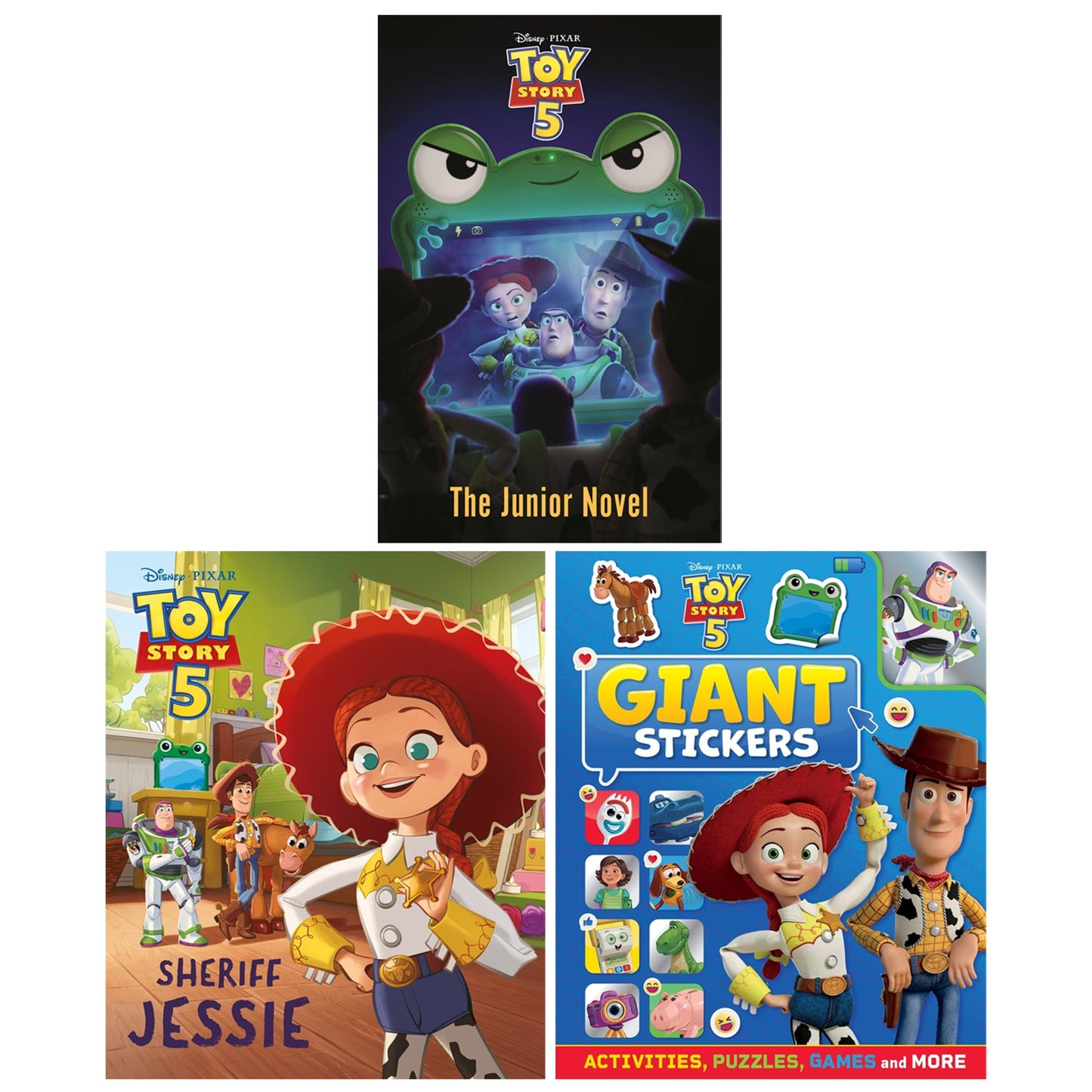 Disney Pixar Toy Story 5 Collection Illustrated 3 Books Set - Ages 3+ - Paperback