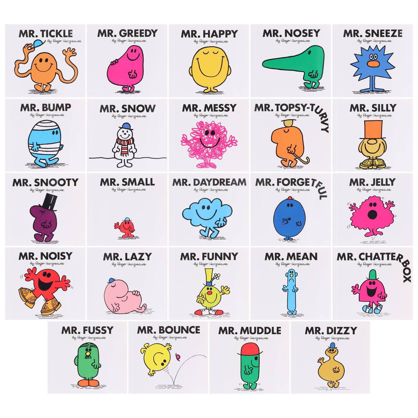 Mr Men My Complete Collection 48 Books Set By Roger Hargreaves - Ages 5-7 - Paperback