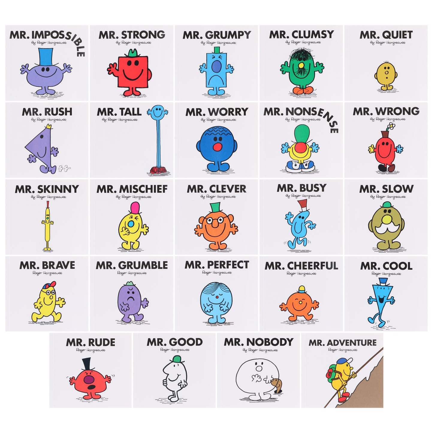 Mr Men My Complete Collection 48 Books Set By Roger Hargreaves - Ages 5-7 - Paperback
