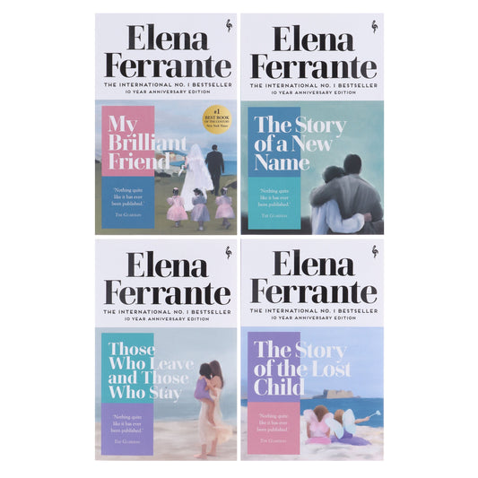 The Neapolitan Quartet by Elena Ferrante 4 Books Collection - Fiction - Paperback