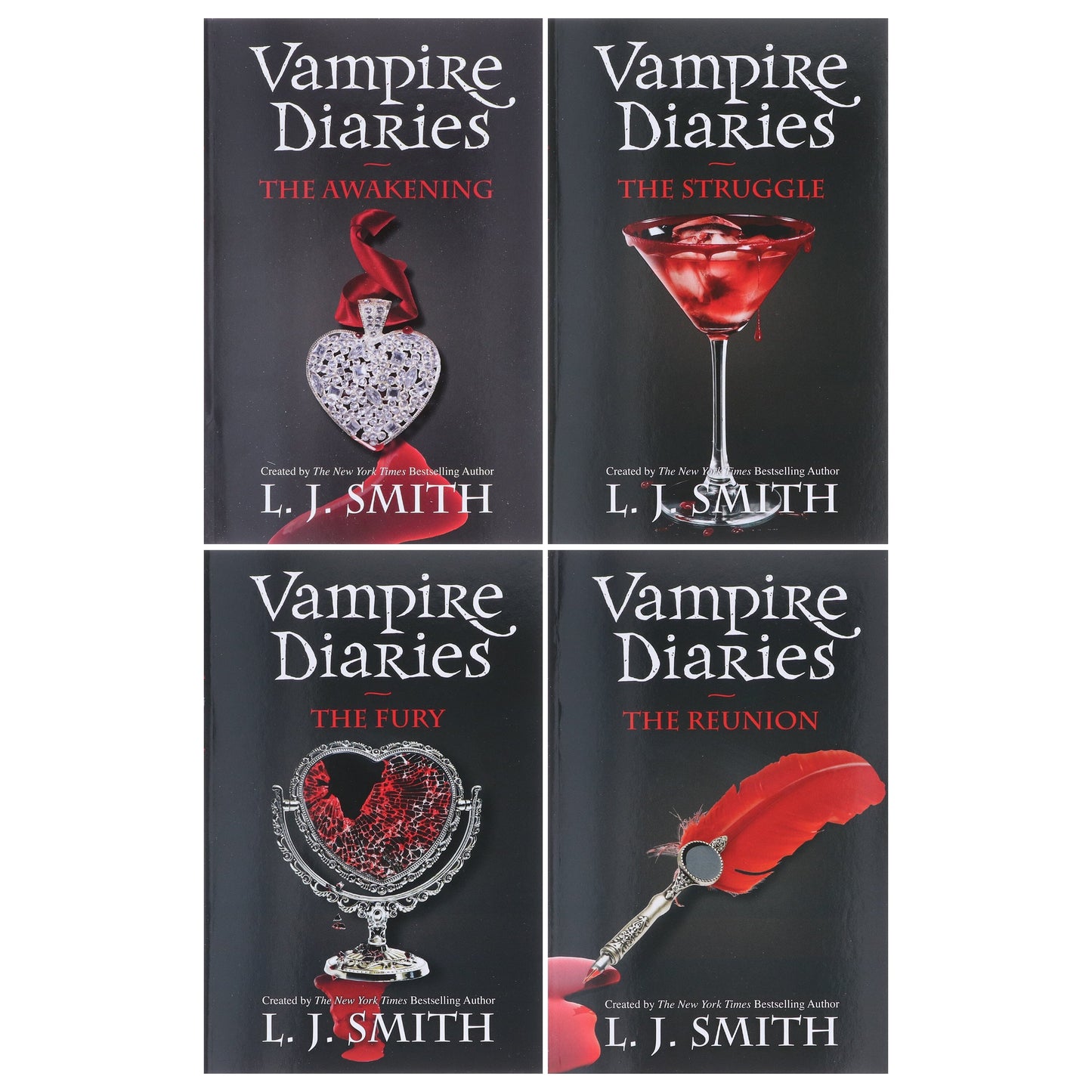 Vampire Diaries: The Awakening Collection By L J Smith: 4 Books Set - Ages 12-17 - Paperback Fiction Hodder & Stoughton