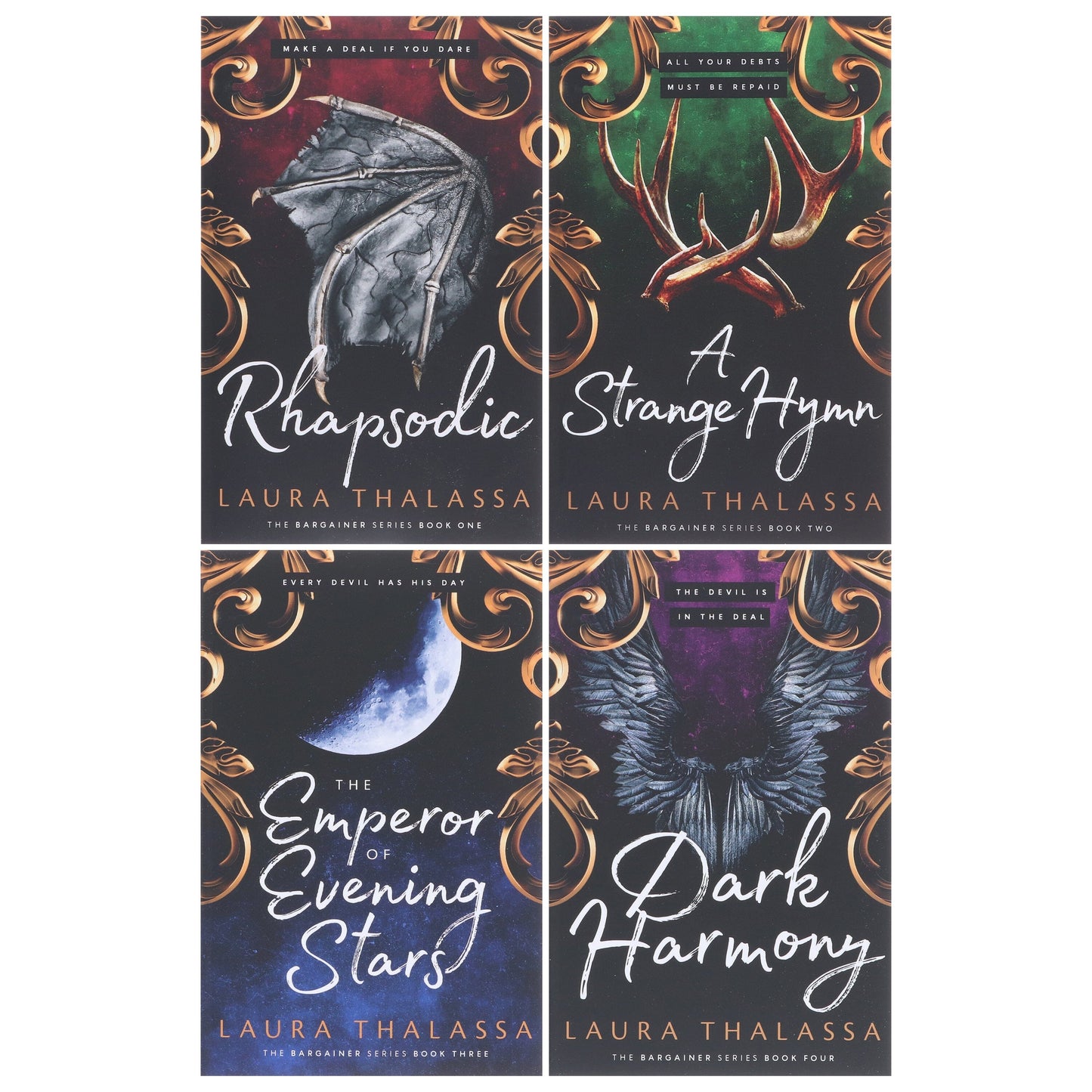 The Bargainer Series By Laura Thalassa 4 Books Collection Set - Fiction - Paperback Fiction Hachette