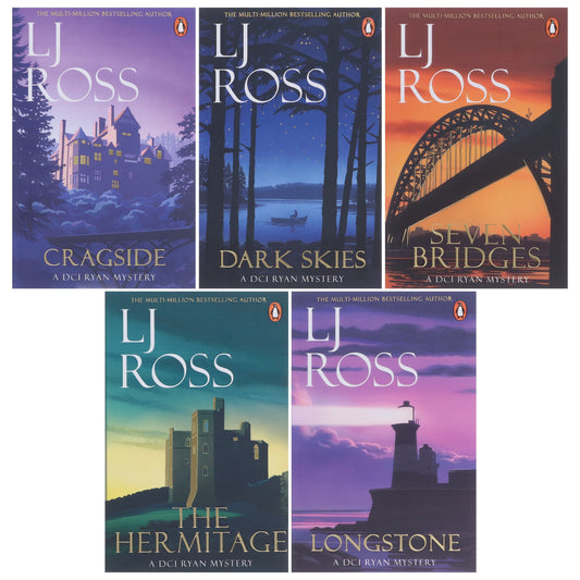 The DCI Ryan Mysteries (Vol. 6-10) By LJ Ross 5 Books Collection Set - Fiction - Paperback