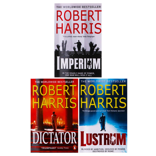 Cicero Trilogy by Robert Harris: 3 Books Collection Set - Fiction - Paperback
