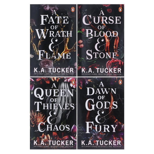 Fate & Flame Series by K.A. Tucker 4 Books Collection Set - Fiction - Paperback